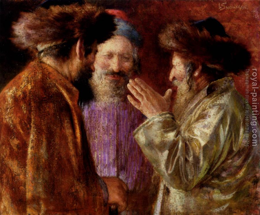 Isaac Snowman : Three Rabbis Of Jerusalem